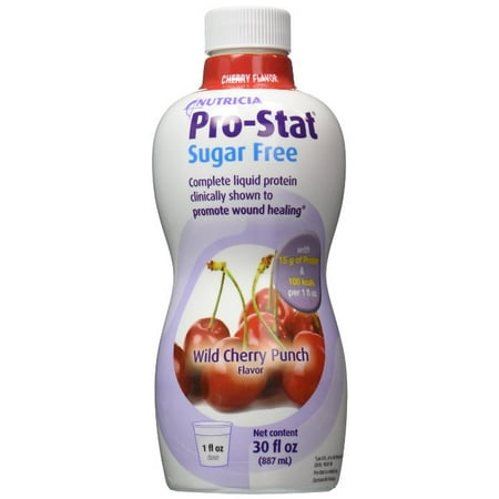 Pro-Stat Protein Supplement Sugar Free  Wild Cherry Punch 30 oz