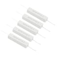 thumbnail image 1 of Unique Bargains 5 Pcs Résistances 47 Ohm, Résistance Céramique 10W Kit de Résistance de Puissance Tolérance 5 % pour Adaptateurs Audio, 1 of 4
