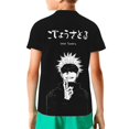 thumbnail image 2 of Jujutsu Kaisen Satoru Gojo Kids T-Shirt 3d Printed Graphic T-Shirts Boys And Girls Short Sleeve Shirts For Youth Kids X-Small, 2 of 7
