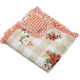 thumbnail image 2 of Greenland Home Fashions Wheatly Ruffled Farmhouse Gingham Reversible Throw Blanket, 2 of 4
