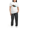 thumbnail image 5 of CafePress - Coffee Squirrel Women's Light Pajamas - Women's Short Sleeve Print T-Shirt and Pants Light Cotton Pajama Set, 5 of 7