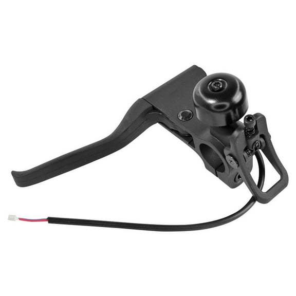 Brake Lever Bell Compatible with Ninebot F20 F25 F30 Electric Scooter - Ergonomic Aluminum Alloy Handle