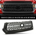 thumbnail image 3 of CROSSDESIGN Front Bumper Grille Grill Replacement Fit for 2014-2020 Toyota Tundra, 3 of 12