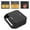 Black, variant on Heynemo Versatile 3-in-1 Waffle Maker & Panini Press, 850W Electric Sandwich Maker with Removable Non-Stick Plates, Tempered Glass Lid, Cool Touch Handle & Easy Cleanup