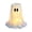 White4, variant on Extra Large Remote Controlled Illuminated Ghost Floor Candy Stands, Spacious Trick-Or-Treat Storage Bowls for Indoor Floors, Porch Spaces and Big-Scale Halloween Party Venue Decoration, White5