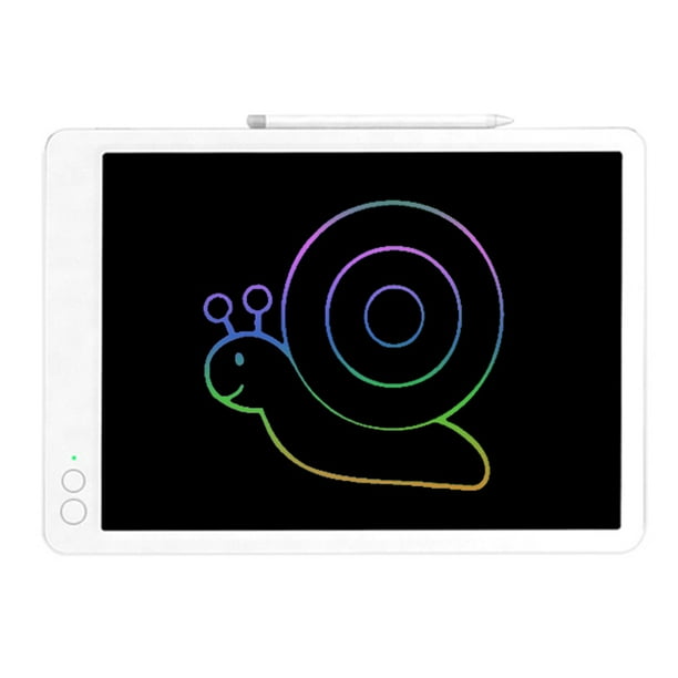 Tablette d'écriture LCD avec écran coloré pour enfants à la maison, à  l'école et au bureau (27,9 cm, rouge)