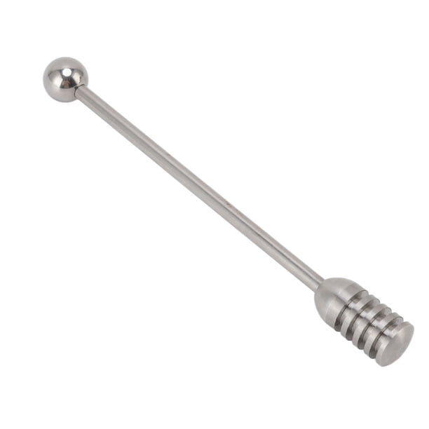 Agitador De Miel, Varilla Para Cucharas De Miel Diseño Estriado Fuerte Acero Inoxidable 304 Para Miel Para Jarabe De Arce Para Caramelo