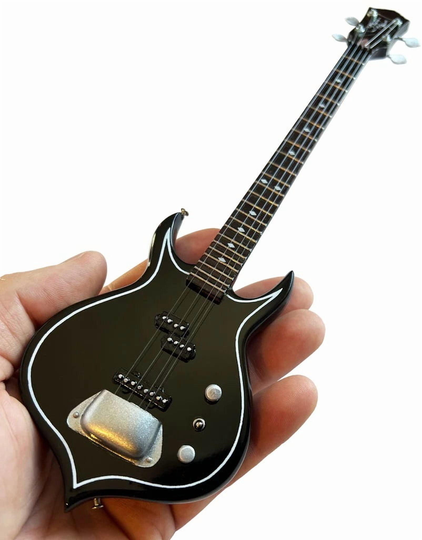 Signature Punisher 10 Inch Miniature Bass Guitar Replica Collectible