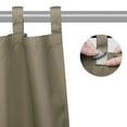 thumbnail image 2 of Yescom 54x96 Outdoor Curtain Panel Tab Top Drape UV30+ Pergola Porch Garden 1 Piece, 2 of 9