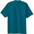 thumbnail image 2 of Joe's USA Heavyweight 6.1-ounce, 100% cotton T-Shirts,Teal S, 2 of 2