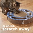 thumbnail image 5 of Kitty City Durable Cat Starry Night Corrugated Cardbaord Cat Scratch With Ball and Track, O/S, 5 of 8