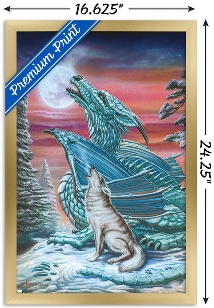 Ed Beard Jr - Moonsong Wall Poster, 14.725" x 22.375", Framed