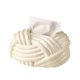 thumbnail image 1 of Ceramic Tissue Box Twine Grain Napkin Carton Toilet Paper Holder Napkin Dispenser Rack Stand Home Decoraction Organizer, 1 of 5