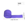 thumbnail image 2 of Uxcell Crepe Paper Streamer Decor 82ft Long 1.77 Inch Wide, Navy Blue 5 Pack, 2 of 5