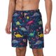 thumbnail image 1 of Fotbe Dinosaur Flowers Traje de Baño para Hombre – Shorts de Natación de Secado Rápido con Forro y Bolsillos-X-Large, 1 of 6