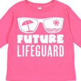 thumbnail image 4 of Inktastic Future Lifeguard Sunglasses Boys or Girls Long Sleeve Toddler T-Shirt, 4 of 5