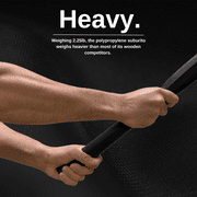 E-BOGU Heavy Polypropylene Training Sword for Strength Training (2.25lb, 45)