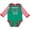 Green and Red, variant on Inktastic Grandpa Little Racer Car Racing Boys Long Sleeve Baby Bodysuit