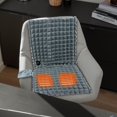 thumbnail image 3 of HLONK Office Chair Heating Pad  Heated Chair Pad Cushion for Full Back  Rechargeable Heating Pad for Office Chair Car Seat  Faux Fur USB Fast Heating Seat Warmer for Office Chair, 3 of 5