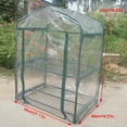 thumbnail image 3 of LHCER Mini Portable Garden Green House Warm Greenhouse Flower Plants Gardening Outdoor, Portable Greenhouse, Warm Garden House, No Frame Cover ONLY, 3 of 8