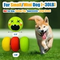 thumbnail image 2 of HOLYSTEED Squeaky Dog Toy for Small Dogs - Soft Small Dog Squeaky Toys, Rubber Latex Squeaky Dog Balls Flat 6pcs, 2 of 7