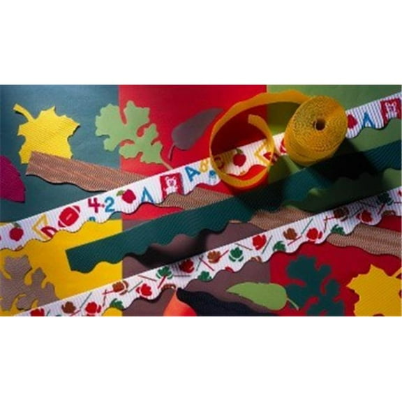 2.25 in. x 25 ft. Bordette Paper Rolls, Silver