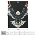 thumbnail image 4 of Orinice Eagle Symbolism Silk Screen Warm Lightweight Blanket Soft Fleece Blankets for All Seasons - Multiple Sizes Available 60x80in, 4 of 6