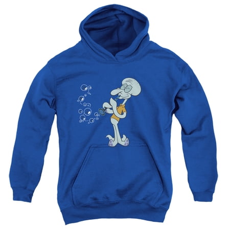 Spongebob Squidward's Clarinet Unisex Youth Pull-Over Hoodie