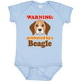 thumbnail image 3 of Inktastic Beagle Dog Protected by Boys or Girls Baby Bodysuit, 3 of 5