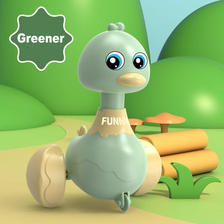 Learning and Crawling Toys for Babies,Kids Toys,Toddler Duck Toys,Press Cart Toys ,Interactive Press Small Toy,Tummy Time Toys for Babies and Toddlers