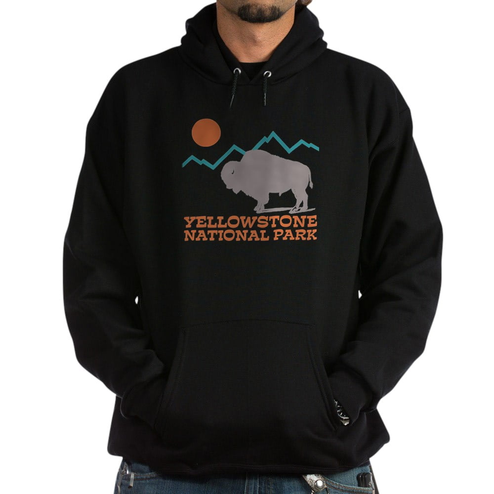 CafePress Classic Crew Neck Sweatshirt Yellowstone National Park