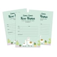 thumbnail image 1 of Inkdotpot 30 Fill In StyleBaby Shower Invitation Cards Llama Gender Neutral Blank Invites, 1 of 7