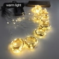 thumbnail image 4 of Cadena de luces para decoración de festivales, control remoto USB, tira de luces, ajustable, impermeable, para lámpara, luz blanca, 3x3 Methold HA008167-03, 4 of 7
