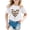 00-White549, variant on Yiyuu Toddler Girls Leopard Heart Print T-Shirt Casual Short Sleeve T Shirt, Sizes 3-13