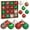 A, variant on WE 16 pcs Christmas Tree Balls Xmas Decoration Ornaments Christmas Ball Ornaments 6cm