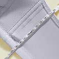 thumbnail image 5 of ALLLIST No Wire Bras for Women Embroidery Silver Bralette Seamless T Shirt Ladies Bras Size S-3XL, 5 of 6