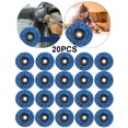thumbnail image 1 of Amoladora Removedora Óxido Pintura Con Abrasiva Disco Tira Polietileno 4 Pulgadas () Azul, 1 of 9