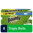 thumbnail image 1 of Bounty Serviettes en Papier Select-A-Size, Blanc, 8 Rouleaux Triples 24 Rouleaux Réguliers, 1 of 4