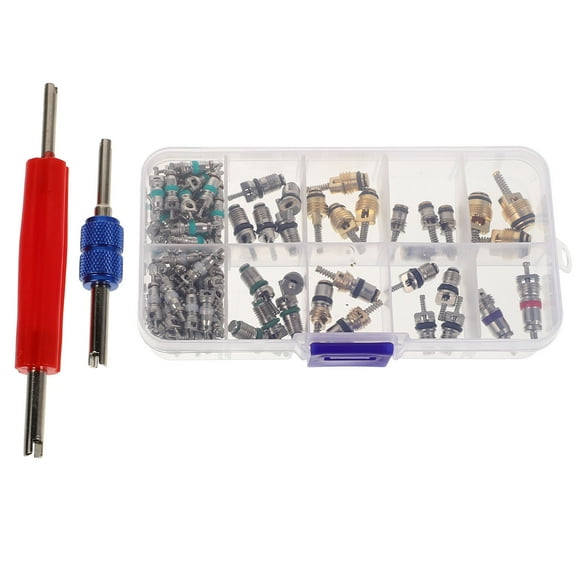 FUEENIRVA 102Pcs Copper Valve Removal Tool for HVAC Valve and
