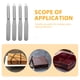 thumbnail image 4 of GOOHOCHY 4 espátulas para glaseado de pasteles: raspadores de acero inoxidable para decorar pasteles, espátulas para glaseado, herramientas para hornear y mezclar masa madre y mantequilla., 4 of 7