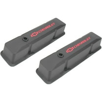 Blk Bowtie Valve Covers