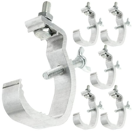 

Miangastore 6Pcs Aluminum Truss C Clamps for Stage Lighting