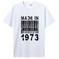 thumbnail image 1 of Camiseta clásica de mayo de 1973 edición limitada regalo de cumpleaños camiseta Vintage para fiesta abuela abuelo camiseta de verano para hombres y mujeres regalo, 1 of 7
