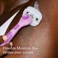thumbnail image 4 of Recambios para hojas de afeitar Flamingo Moisture Plus para mujer, 6 unidades, 4 of 8
