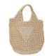 thumbnail image 1 of Summer Fashion Beach Bags Women Shoulder Bag Hollow Handwoven Simple Soft Handbag Large Casual Tote Storage Bag I, 1 of 5