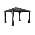thumbnail image 1 of Sojag Ventura 10 x 12 x 9 ft Dark Grey Gazebo, 1 of 7