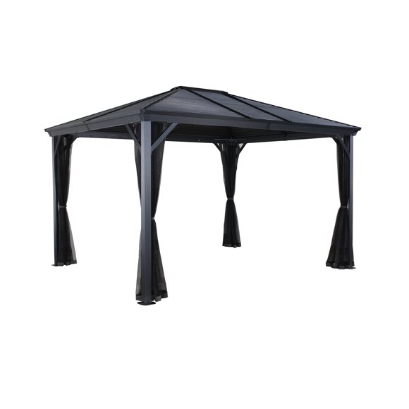 Sojag Ventura 10 x 12 x 9 ft Dark Grey Gazebo