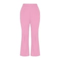 thumbnail image 6 of Cowsor Girls Bell Bottoms Pants School Uniform Stretchy Leggings, 6 of 6