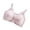 Pinks, variant on Running Bra Women Padded Bra Feature V-Neck Nursing Bra Style W-63 Blue-a XL