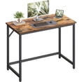 thumbnail image 1 of Escritorio para Computadora, Mesa de Oficina Industrial para Home Office, Estructura de Metal, Fácil de Armar, 50 x 100 x 76 cm, MLWD041K01V1, 1 of 2